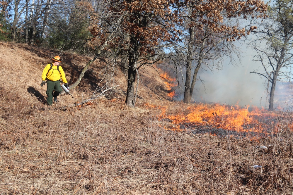 Fort McCoy holds 2023’s first prescribed burn at installation