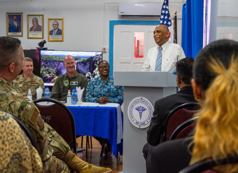 AFSOUTH commander visits Guyana for LAMAT opening ceremony