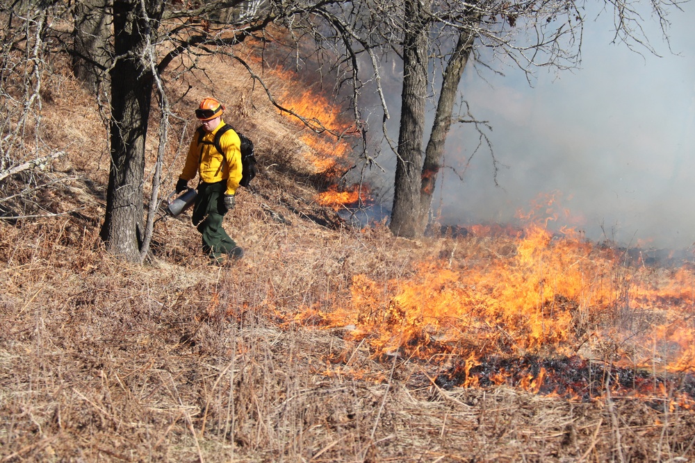 Fort McCoy holds 2023’s first prescribed burn at installation