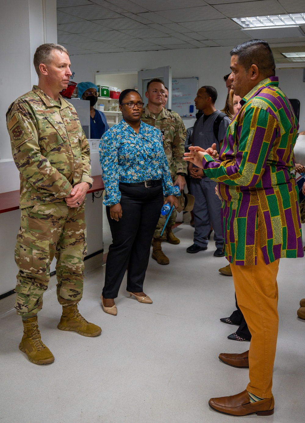 AFSOUTH commander visits Guyana for LAMAT opening ceremony
