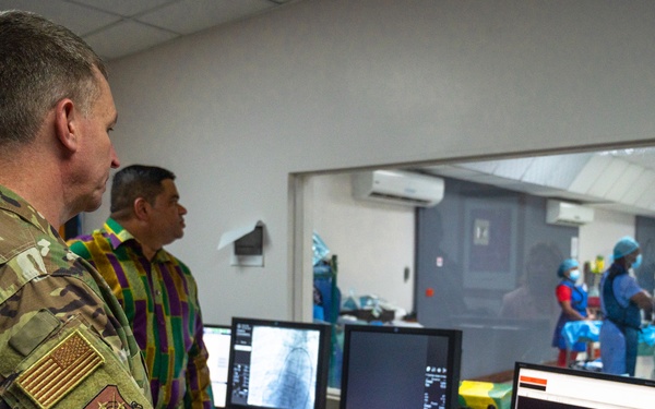 AFSOUTH commander visits Guyana for LAMAT opening ceremony