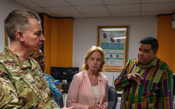 AFSOUTH commander visits Guyana for LAMAT opening ceremony