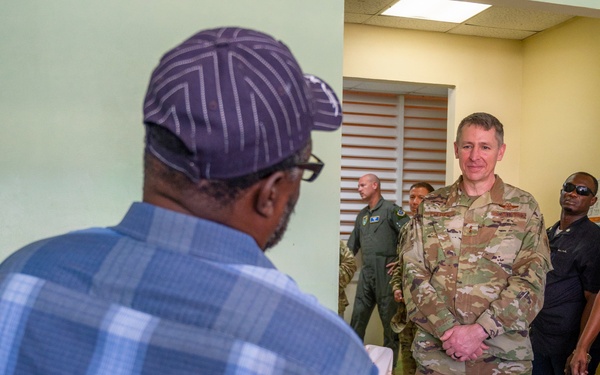 AFSOUTH commander visits Guyana for LAMAT opening ceremony