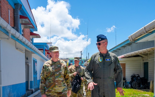 AFSOUTH commander visits Guyana for LAMAT opening ceremony