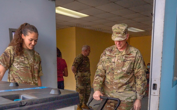 AFSOUTH commander visits Guyana for LAMAT opening ceremony