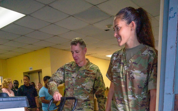 AFSOUTH commander visits Guyana for LAMAT opening ceremony