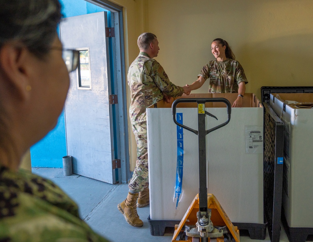 AFSOUTH commander visits Guyana for LAMAT opening ceremony