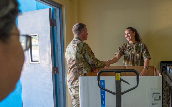 AFSOUTH commander visits Guyana for LAMAT opening ceremony