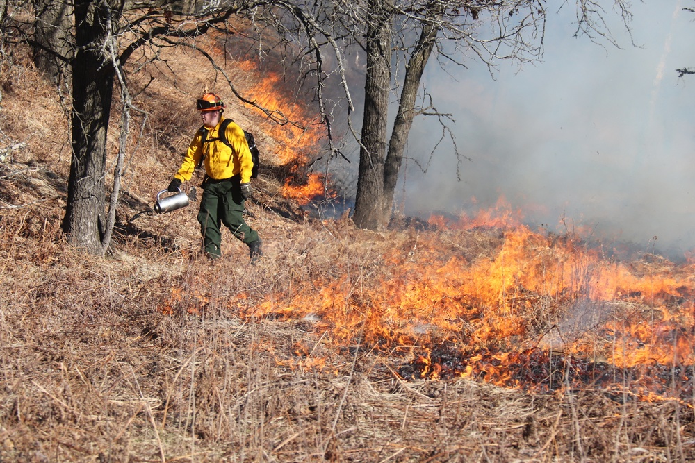 Fort McCoy holds 2023’s first prescribed burn at installation