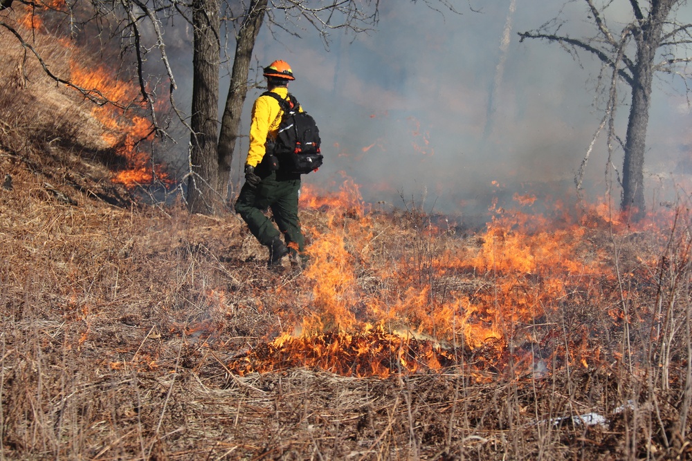 Fort McCoy holds 2023’s first prescribed burn at installation