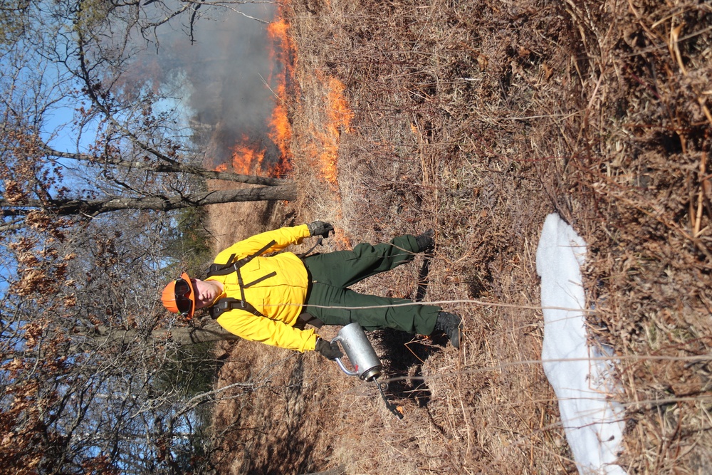 Fort McCoy holds 2023’s first prescribed burn at installation