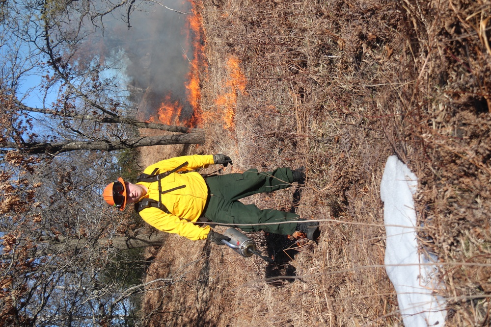 Fort McCoy holds 2023’s first prescribed burn at installation