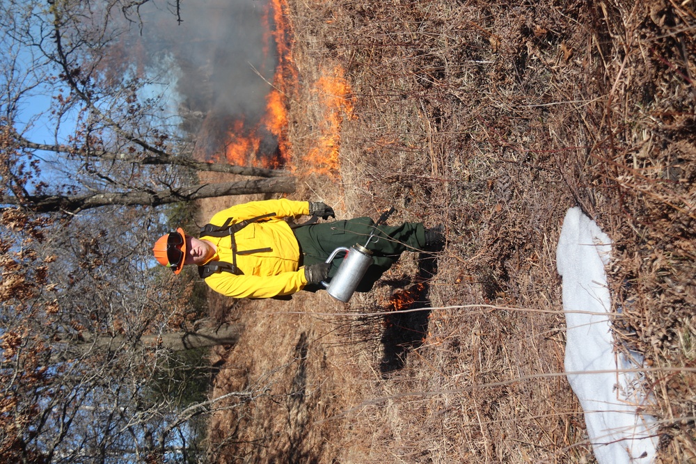 Fort McCoy holds 2023’s first prescribed burn at installation