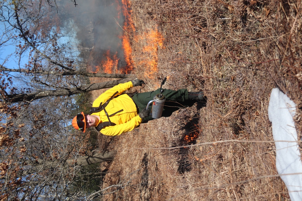 Fort McCoy holds 2023’s first prescribed burn at installation