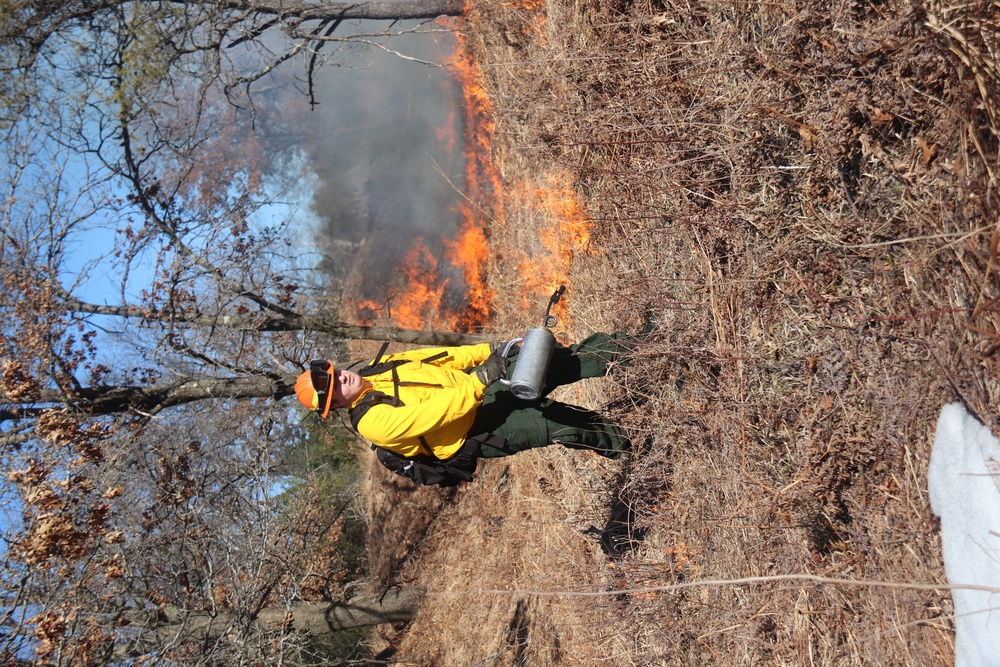 Fort McCoy holds 2023’s first prescribed burn at installation