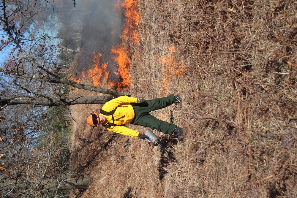 Fort McCoy holds 2023’s first prescribed burn at installation