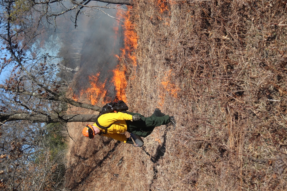 Fort McCoy holds 2023’s first prescribed burn at installation