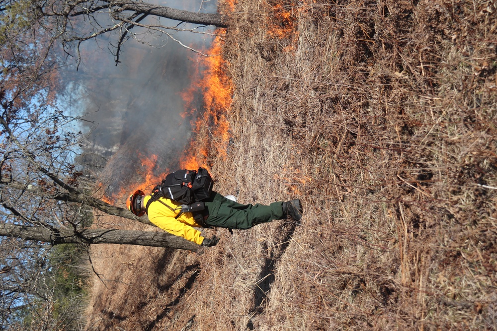 Fort McCoy holds 2023’s first prescribed burn at installation