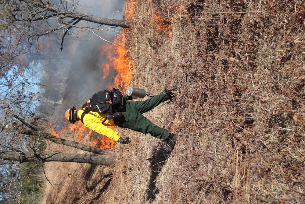 Fort McCoy holds 2023’s first prescribed burn at installation