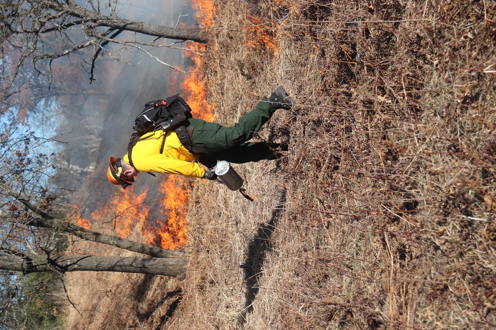 Fort McCoy holds 2023’s first prescribed burn at installation