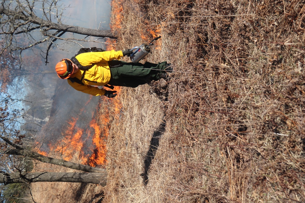 Fort McCoy holds 2023’s first prescribed burn at installation