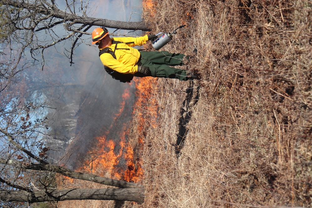 Fort McCoy holds 2023’s first prescribed burn at installation