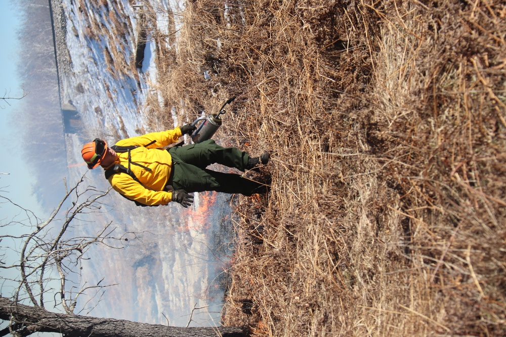 Fort McCoy holds 2023’s first prescribed burn at installation