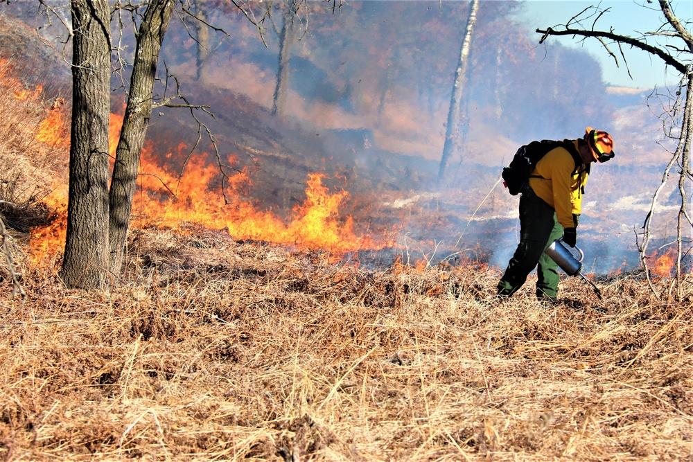 Fort McCoy holds 2023’s first prescribed burn at installation