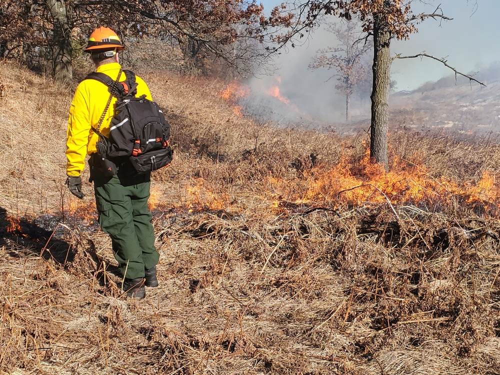 Fort McCoy holds 2023’s first prescribed burn at installation