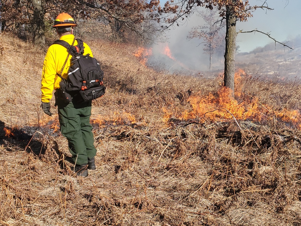 Fort McCoy holds 2023’s first prescribed burn at installation