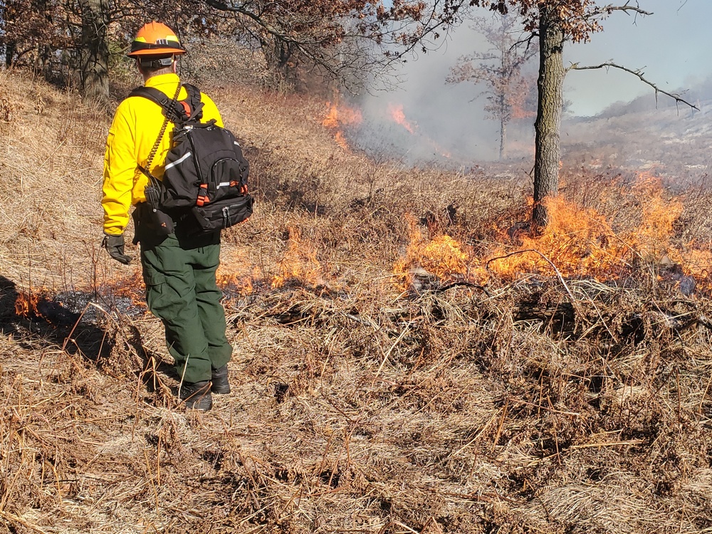 Fort McCoy holds 2023’s first prescribed burn at installation