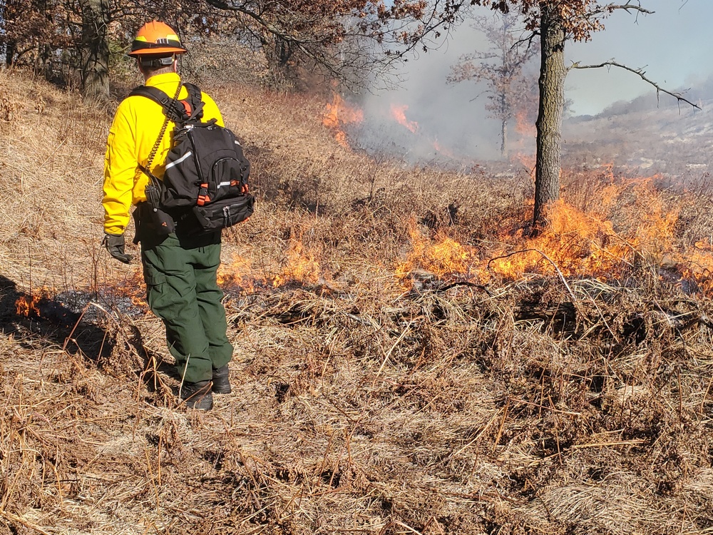 Fort McCoy holds 2023’s first prescribed burn at installation