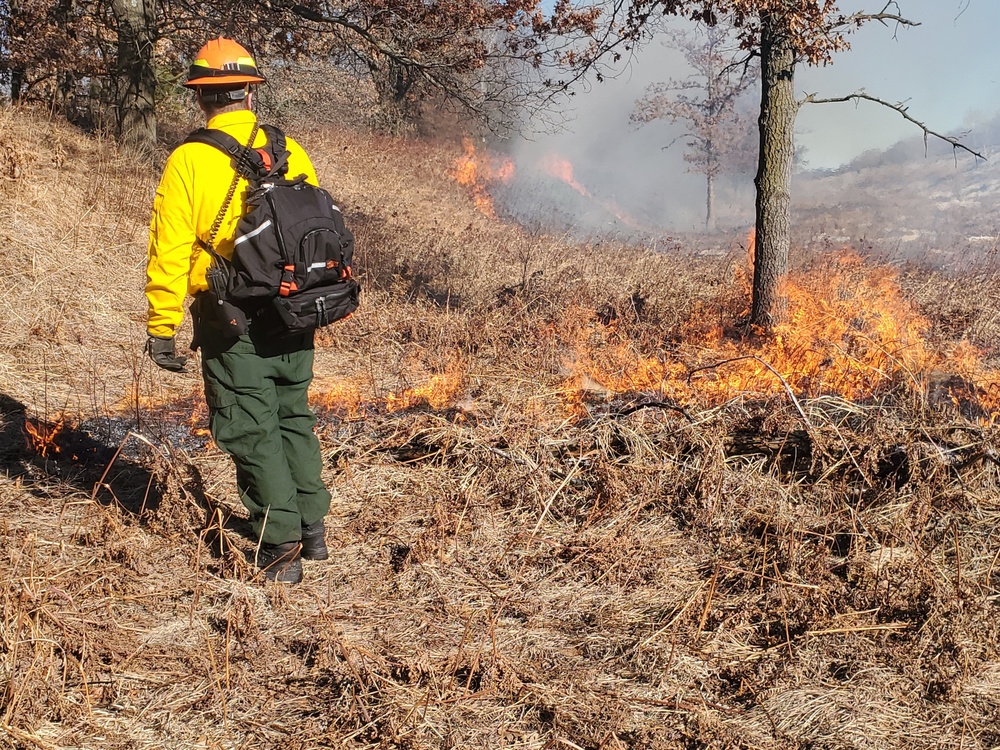 Fort McCoy holds 2023’s first prescribed burn at installation