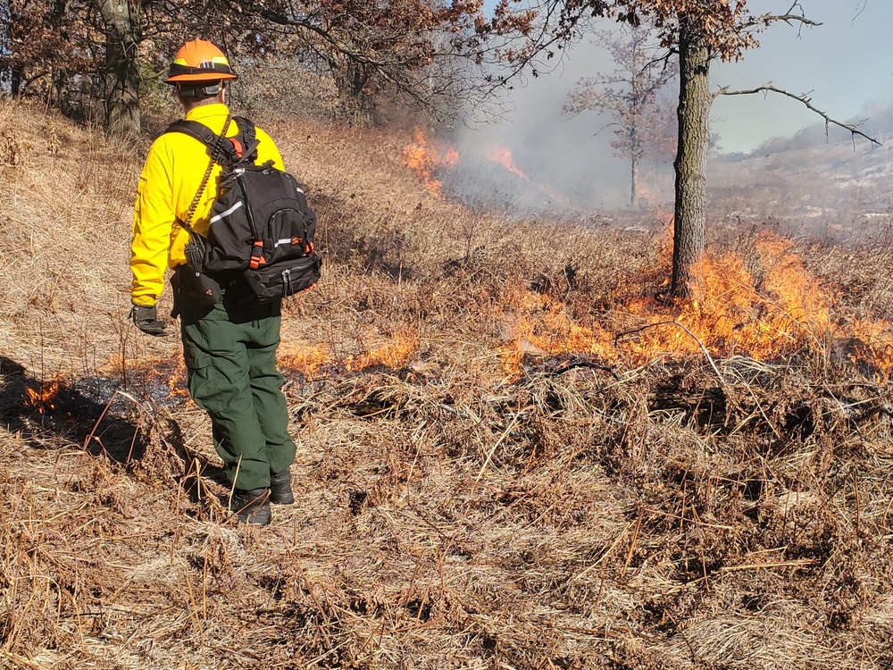 Fort McCoy holds 2023’s first prescribed burn at installation