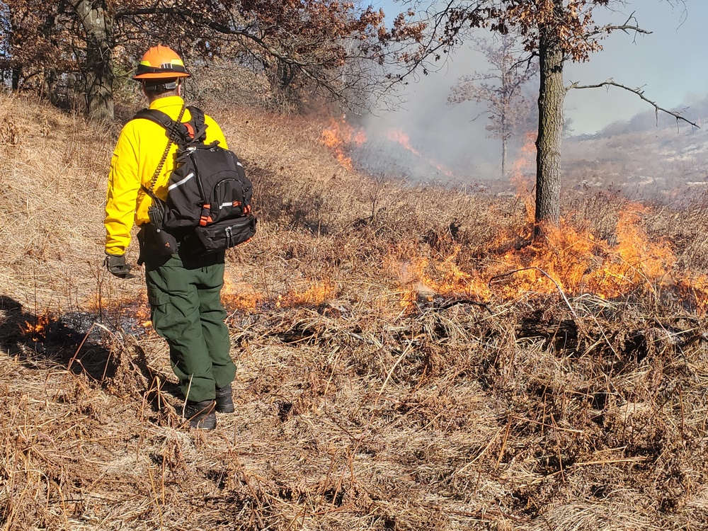 Fort McCoy holds 2023’s first prescribed burn at installation