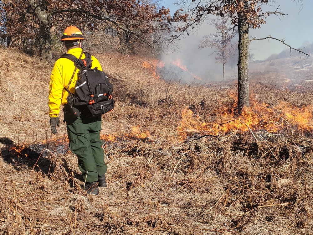 Fort McCoy holds 2023’s first prescribed burn at installation