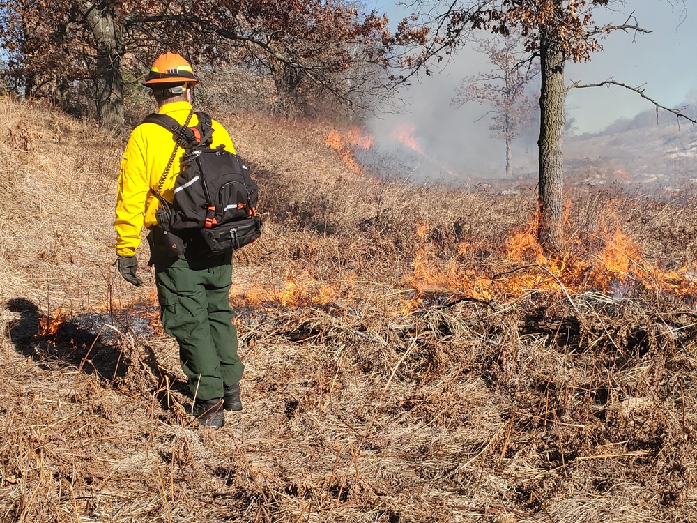 Fort McCoy holds 2023’s first prescribed burn at installation