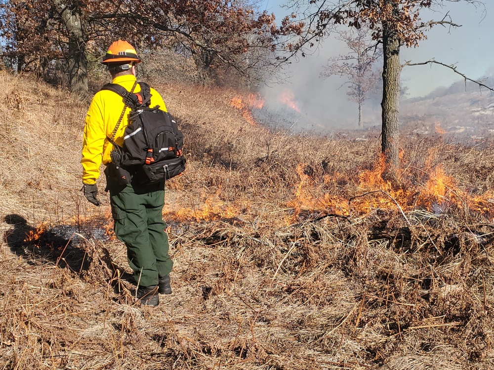 Fort McCoy holds 2023’s first prescribed burn at installation