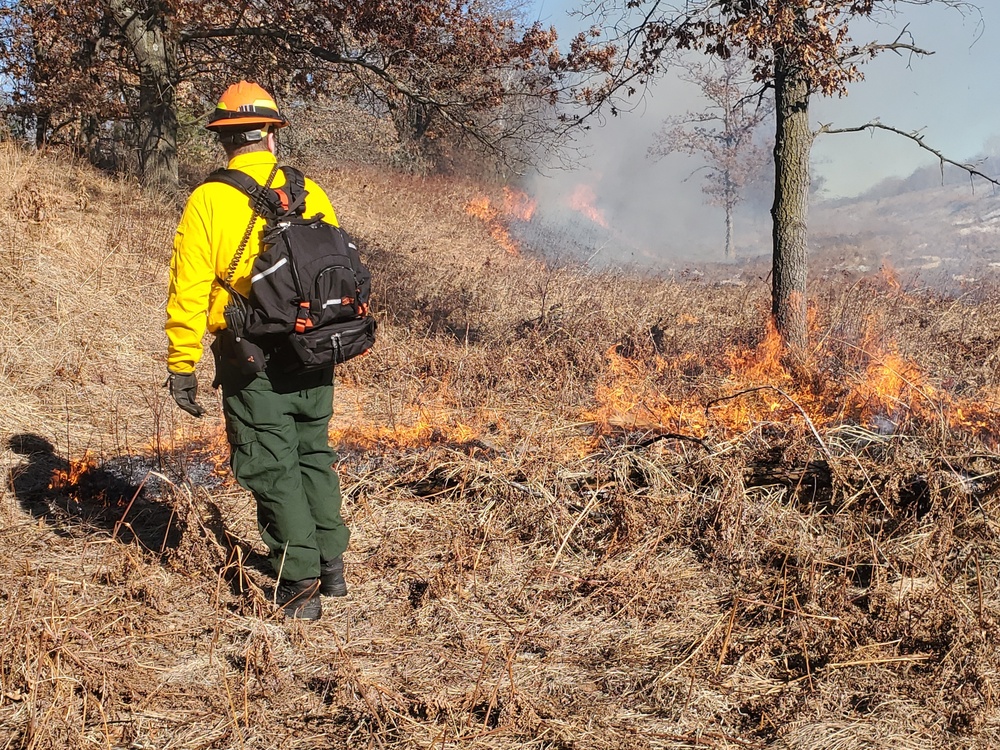 Fort McCoy holds 2023’s first prescribed burn at installation