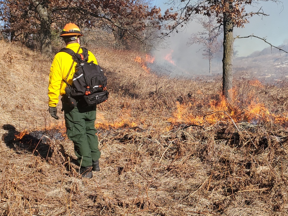 Fort McCoy holds 2023’s first prescribed burn at installation