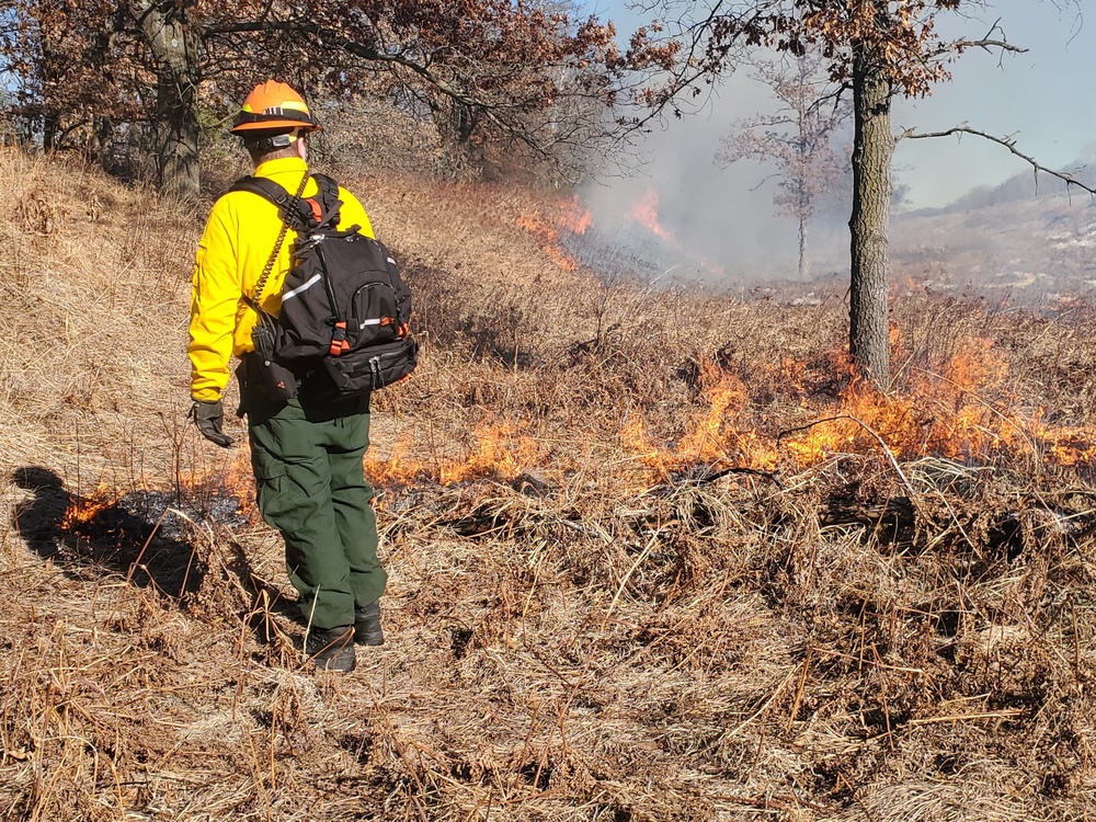 Fort McCoy holds 2023’s first prescribed burn at installation