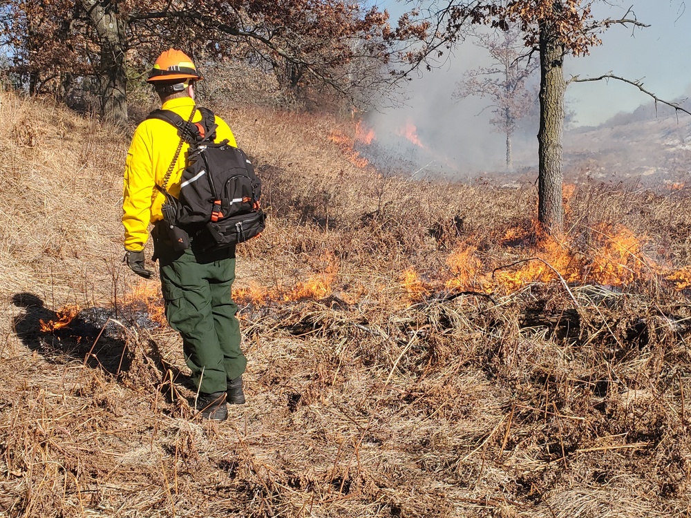 Fort McCoy holds 2023’s first prescribed burn at installation