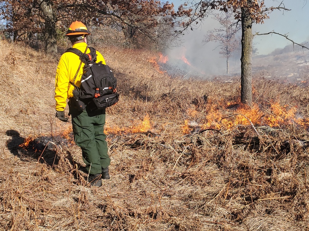 Fort McCoy holds 2023’s first prescribed burn at installation