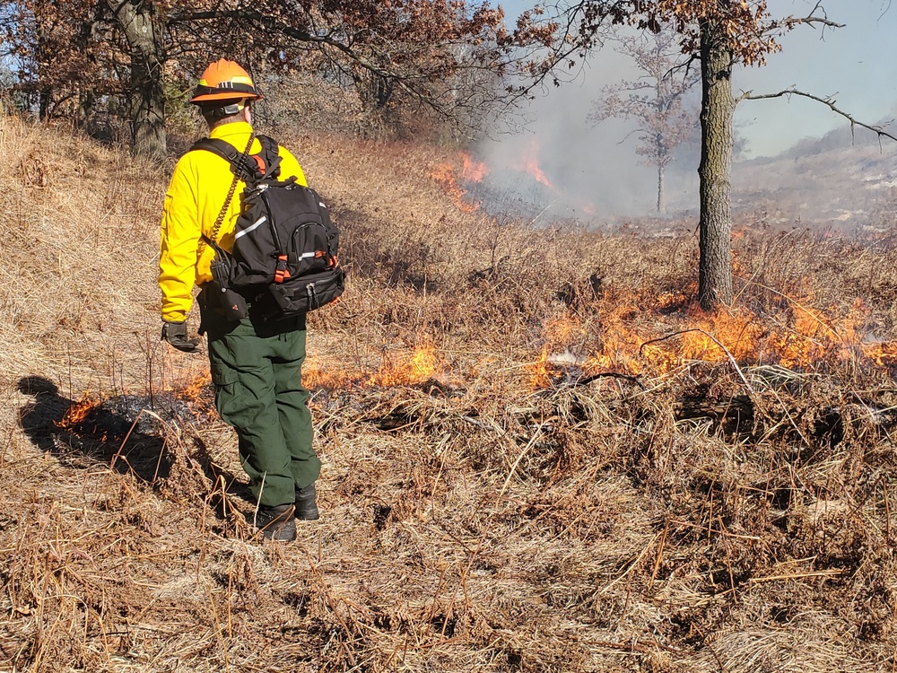 Fort McCoy holds 2023’s first prescribed burn at installation