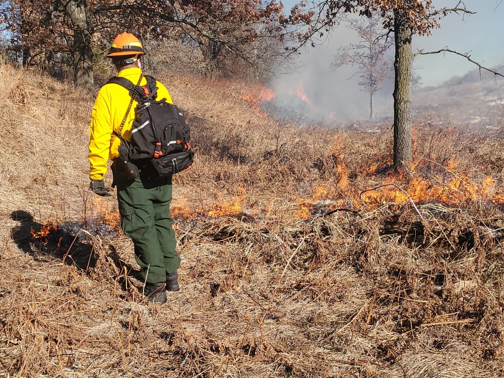 Fort McCoy holds 2023’s first prescribed burn at installation