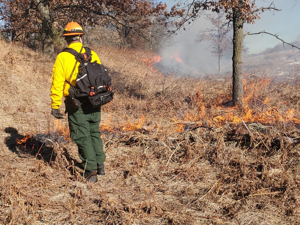 Fort McCoy holds 2023’s first prescribed burn at installation