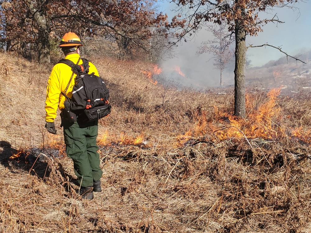 Fort McCoy holds 2023’s first prescribed burn at installation