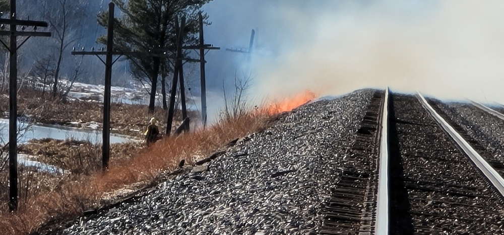 Fort McCoy holds 2023’s first prescribed burn at installation