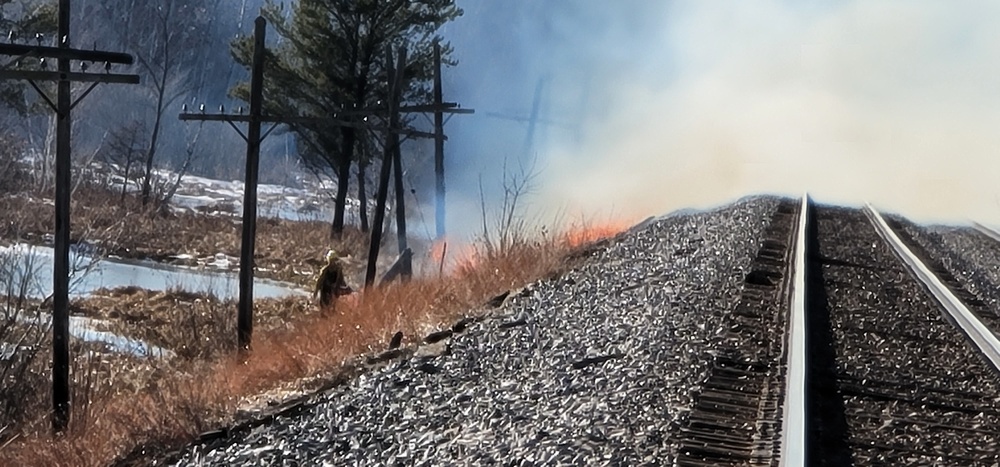 Fort McCoy holds 2023’s first prescribed burn at installation