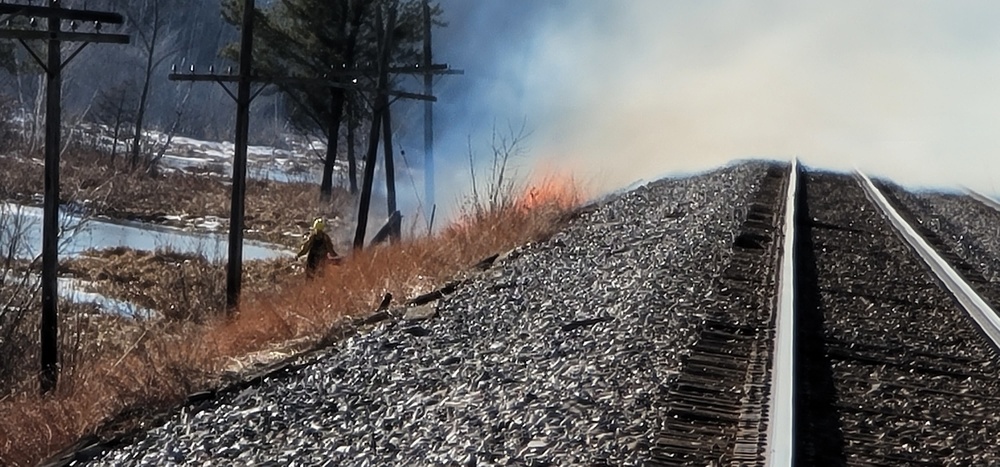 Fort McCoy holds 2023’s first prescribed burn at installation